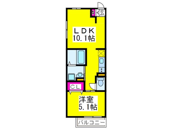 ＳＡＩＮＴ－ＣＹＲの物件間取画像